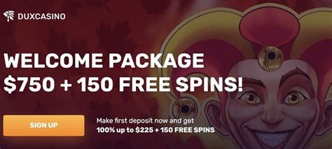 dux casino 20 free spins